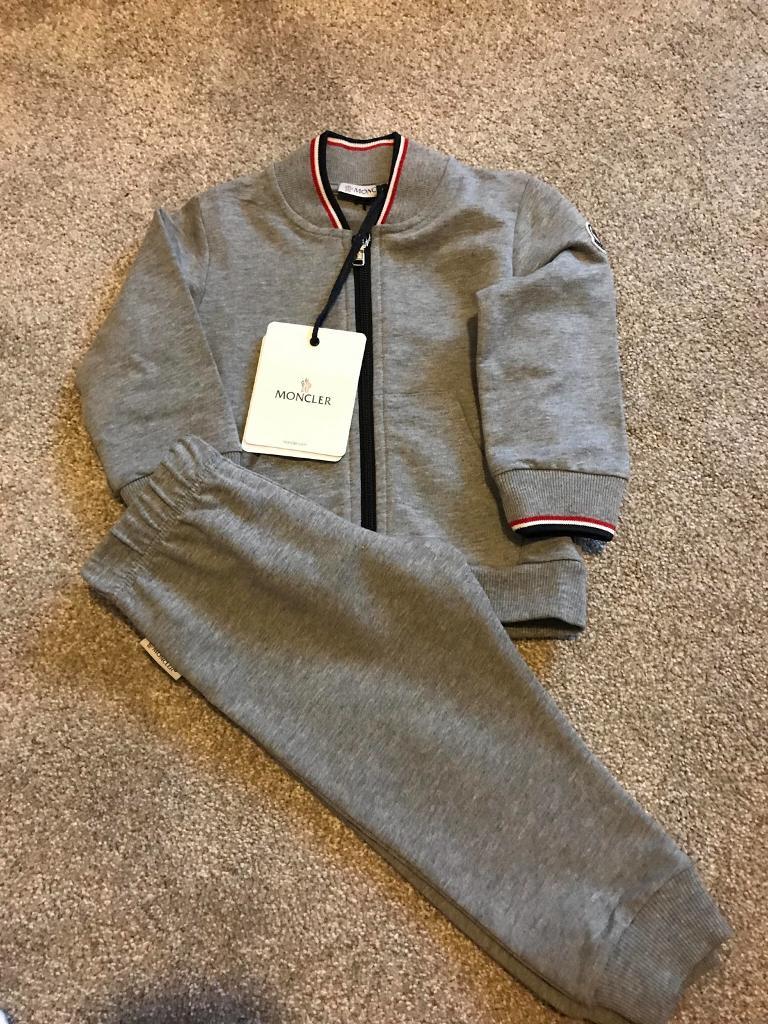 moncler baby tracksuit